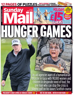 Cover of Sunday Mail (UK)