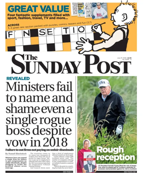 Cover of The Sunday Post (Dundee)