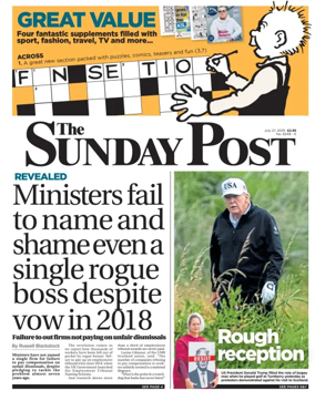 Cover of The Sunday Post (Inverness)