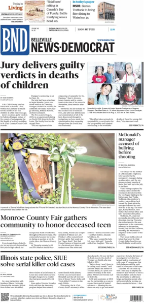 Cover of Belleville News-Democrat (Sunday)