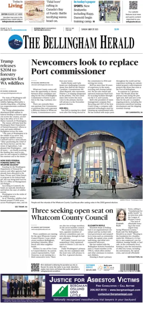 Cover of The Bellingham Herald (Sunday)