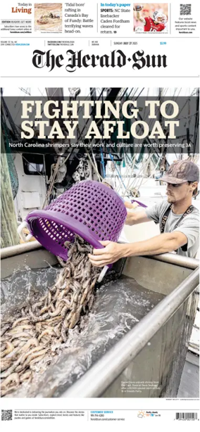 Cover of The Herald-Sun (Sunday)