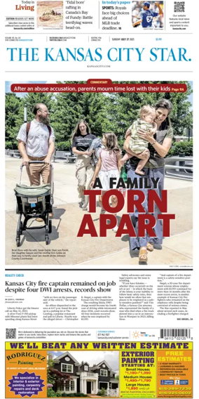 Cover of The Kansas City Star (Sunday)