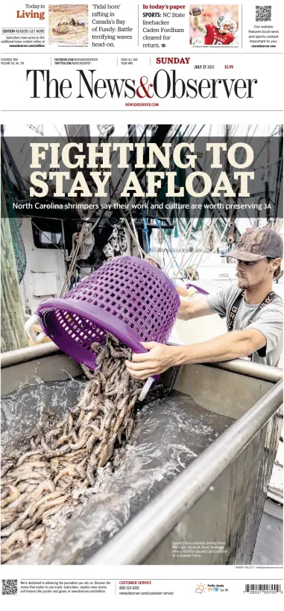 Cover of The News & Observer (Sunday)