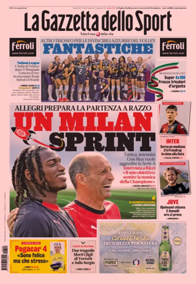 Cover of La Gazzetta dello Sport - Puglia