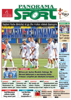 Cover of Panorama Sport (Albania)