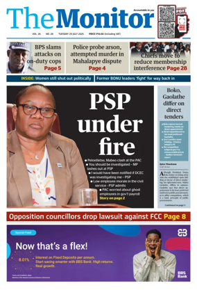 Cover of The Monitor