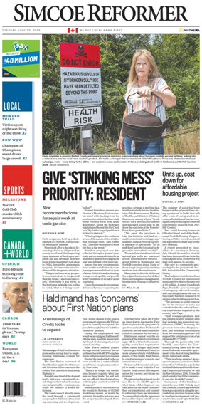 Cover of Simcoe Reformer