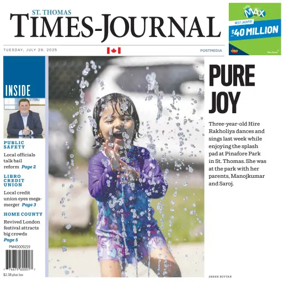 Cover of St. Thomas Times-Journal