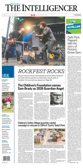 Cover of The Intelligencer (Belleville)