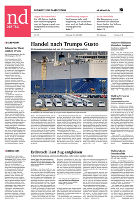 Cover of Neues Deutschland