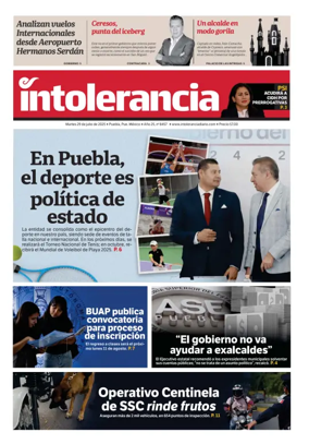 Cover of Intolerancia Diario
