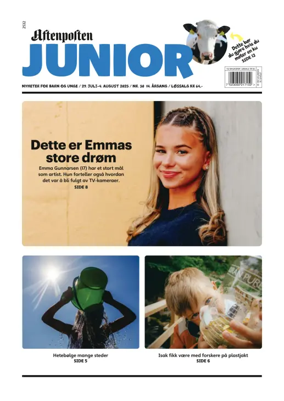 Cover of Aftenposten Junior