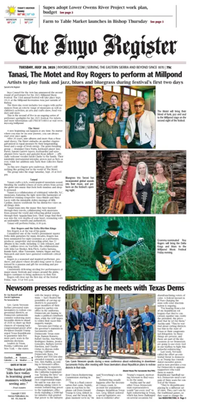 Cover of Inyo Register