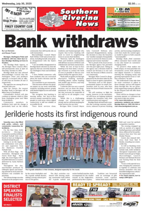 Cover of Southern Riverina news