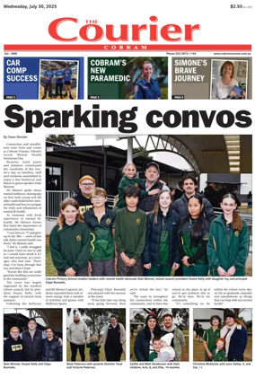 Cover of The Cobram Courier