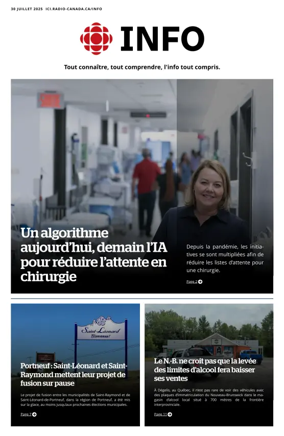 Cover of Radio-Canada Info