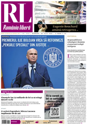 Cover of Romania Libera