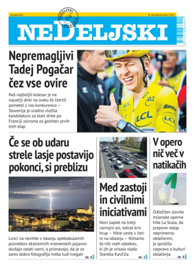 Cover of Nedeljski Dnevnik