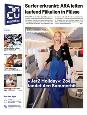 Cover of 20 Minuten - Basel