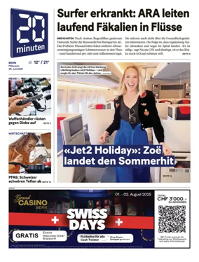 Cover of 20 Minuten - Bern