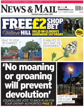 Cover of Aldershot News & Mail