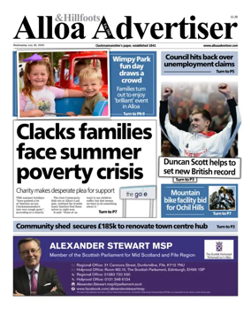 Cover of Alloa Advertiser