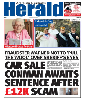 Cover of Ardrossan & Saltcoats Herald