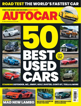 Cover of Auto Car (UK)