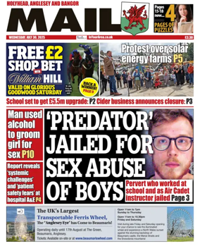 Cover of Bangor Mail