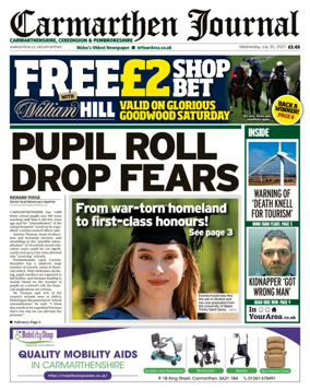 Cover of Carmarthen Journal