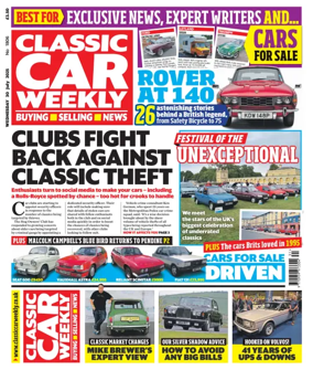 Cover of Classic Car Weekly (UK)