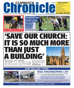 Cover of Cumnock Chronicle