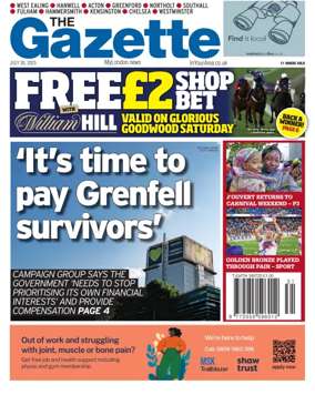 Cover of Ruislip & Eastcote & Northwood Gazette