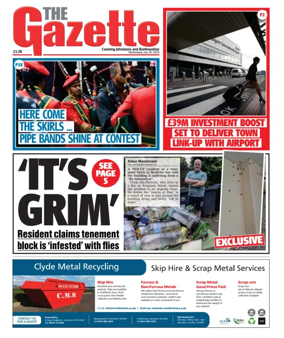 Cover of The Gazette (Scotland)