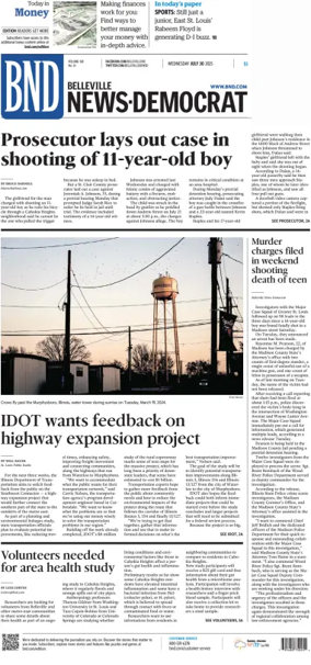 Cover of Belleville News-Democrat