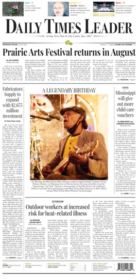 Cover of Daily Times Leader