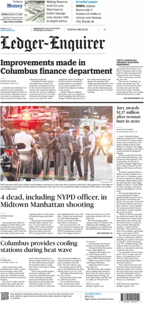 Cover of Ledger-Enquirer