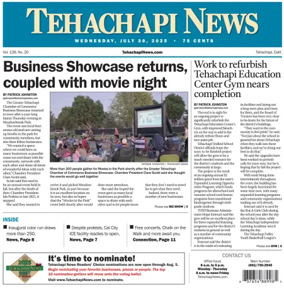 Cover of Tehachapi News