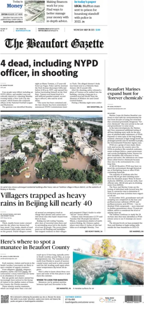 Cover of The Beaufort Gazette