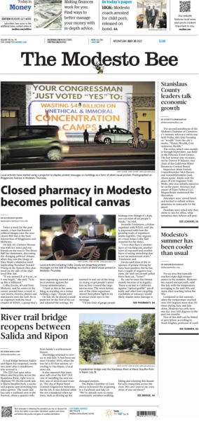 Cover of The Modesto Bee
