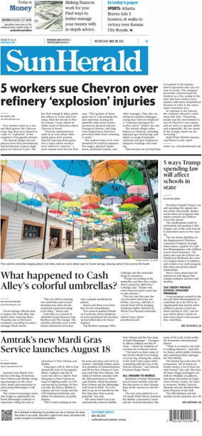 Cover of The Sun Herald