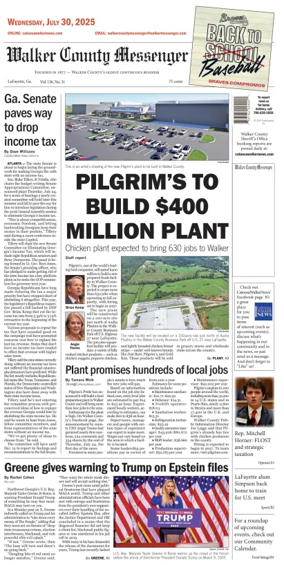 Cover of Walker County Messenger