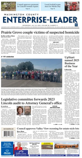 Cover of Washington County Enterprise-Leader