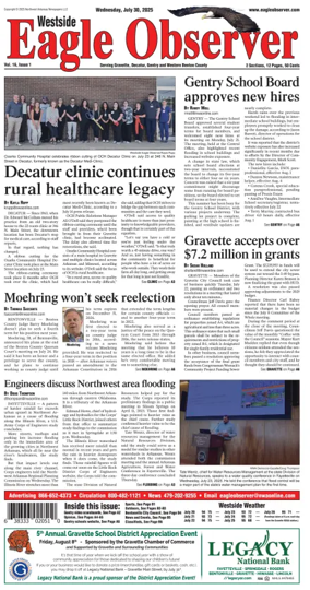 Cover of Westside Eagle-Observer