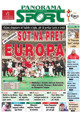 Cover of Panorama Sport (Albania)
