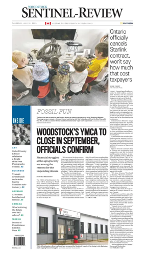 Cover of Sentinel-Review (Woodstock)