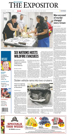 Cover of The Expositor (Brantford)