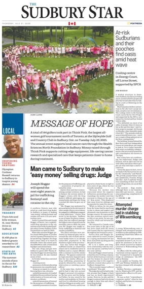 Cover of The Sudbury Star