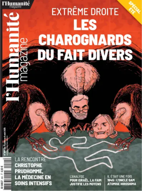 Cover of L'HUMANITE MAGAZINE